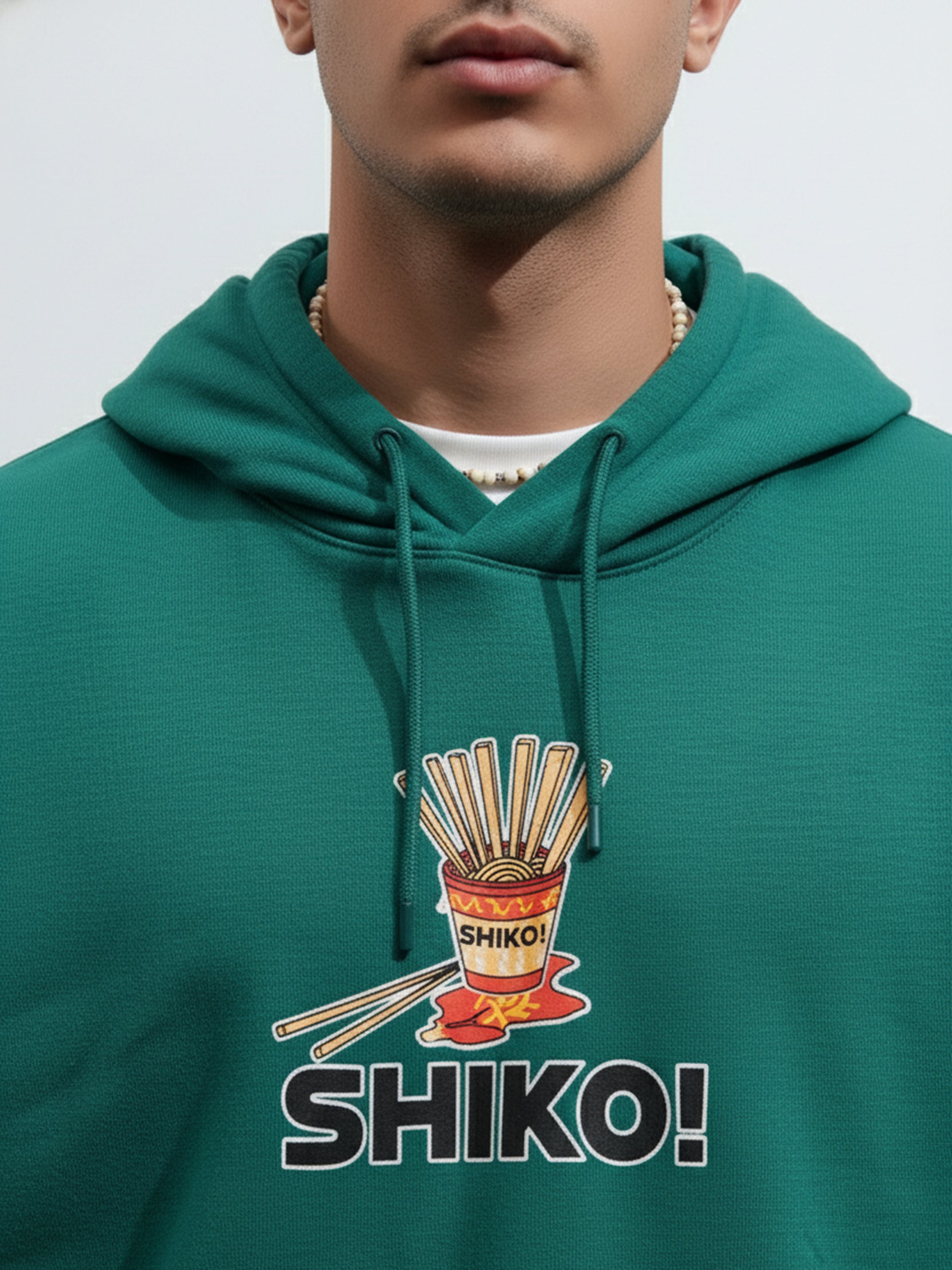 Disney By Highlander Men Green Shiko Hooded Pullover Sweatshirt - Green - Image 4