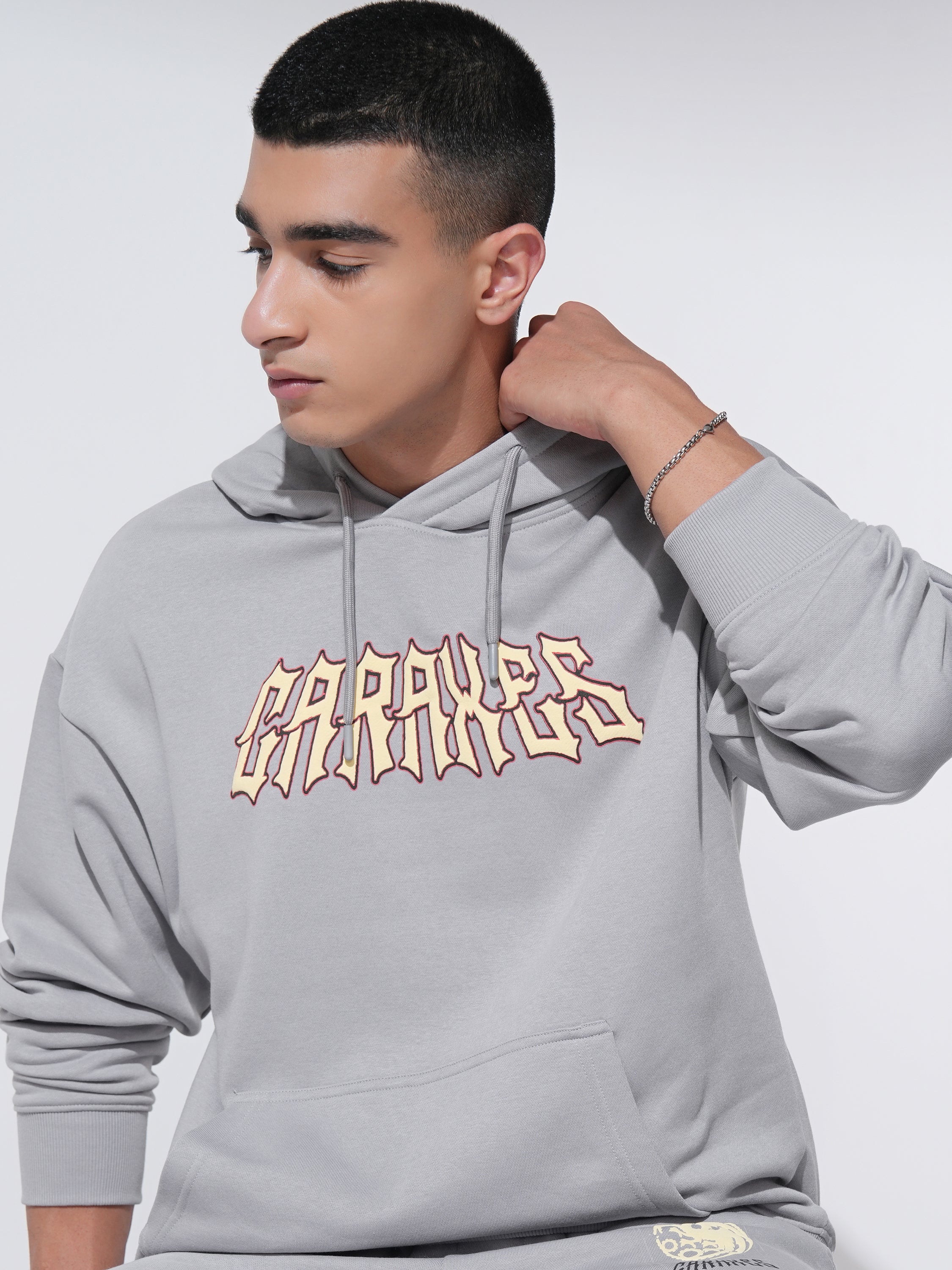 WB By Highlander Men Grey Game Of Thrones Hooded Pullover Sweatshirt - Grey - Image 1