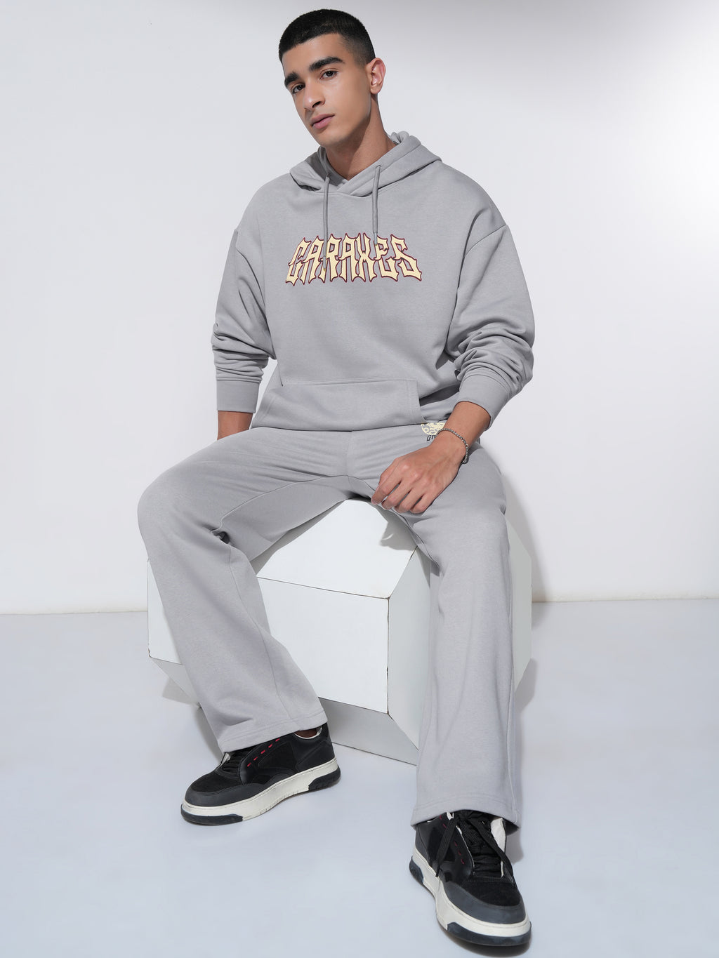 WB By Highlander Men Grey Game Of Thrones Hooded Pullover Sweatshirt - Grey - Image 2