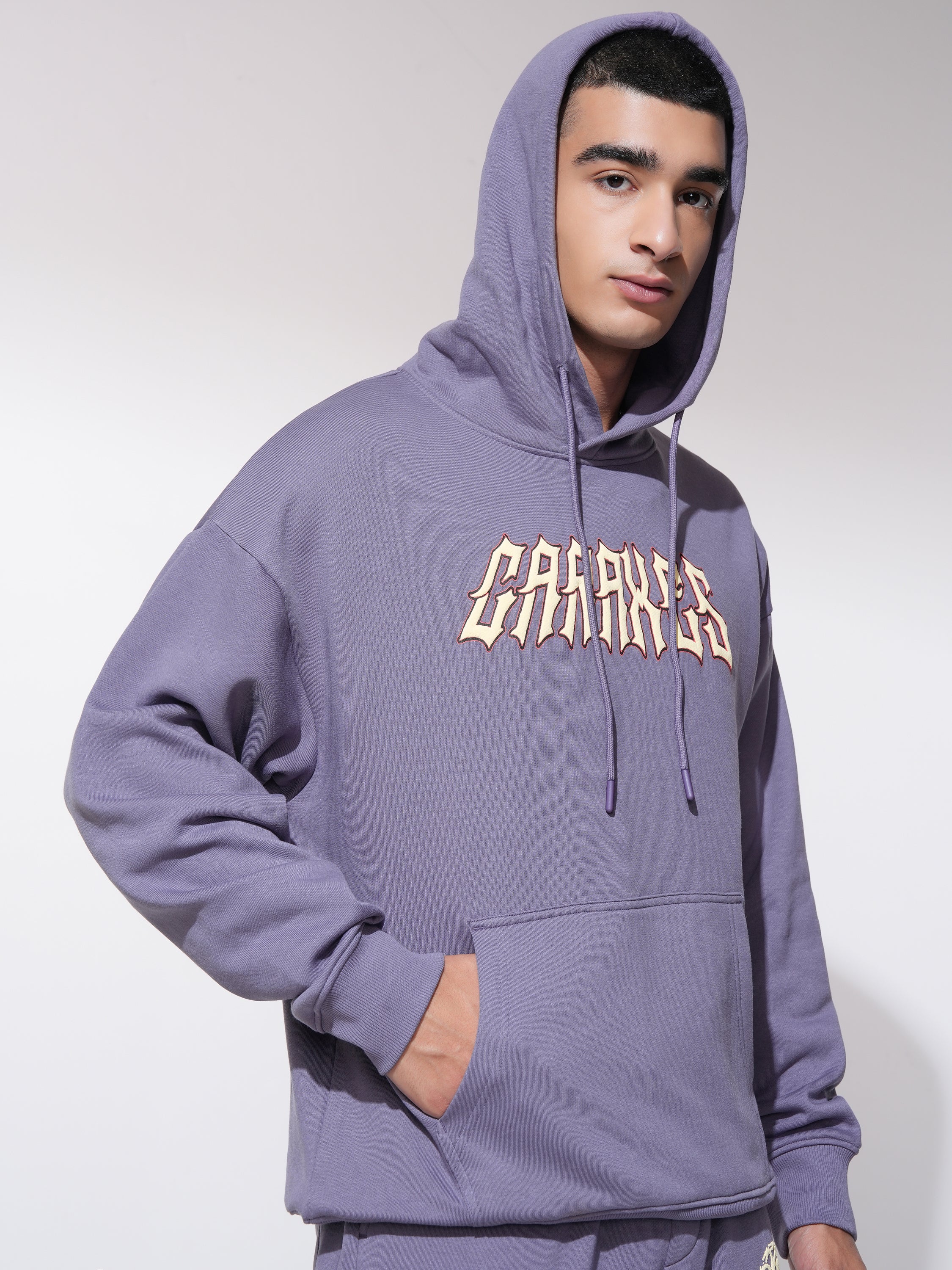 WB By Highlander Men Purple Game Of Thrones Hooded Pullover Sweatshirt - Purple - Image 6