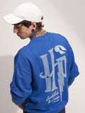 WB By Highlander Men Blue Harry Potter Round Neck Pullover Sweatshirt - Blue - Image 1