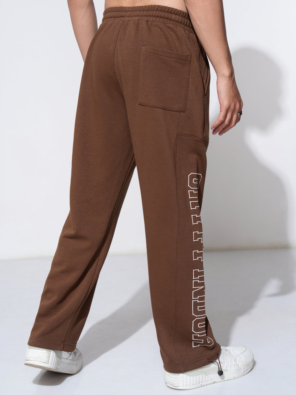 WB By Highlander Men Brown Harry Potter Straight Fit Printed Track Pants - Brown - Image 3