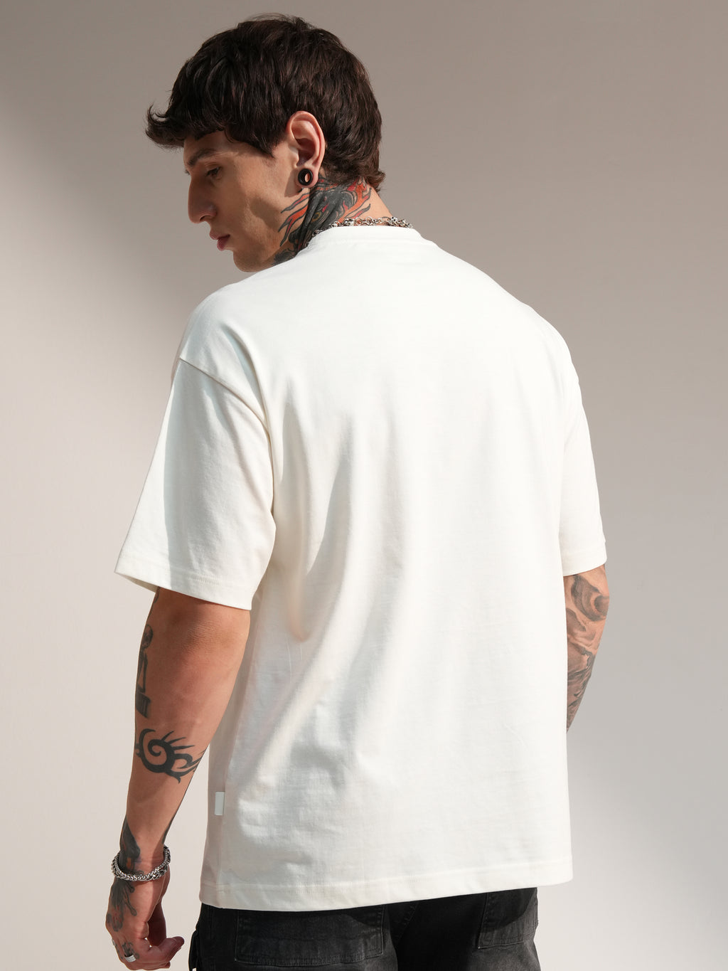 WB By Highlander Men Off White Scooby Doo Printed Round Neck T-Shirt - Off White - Image 3