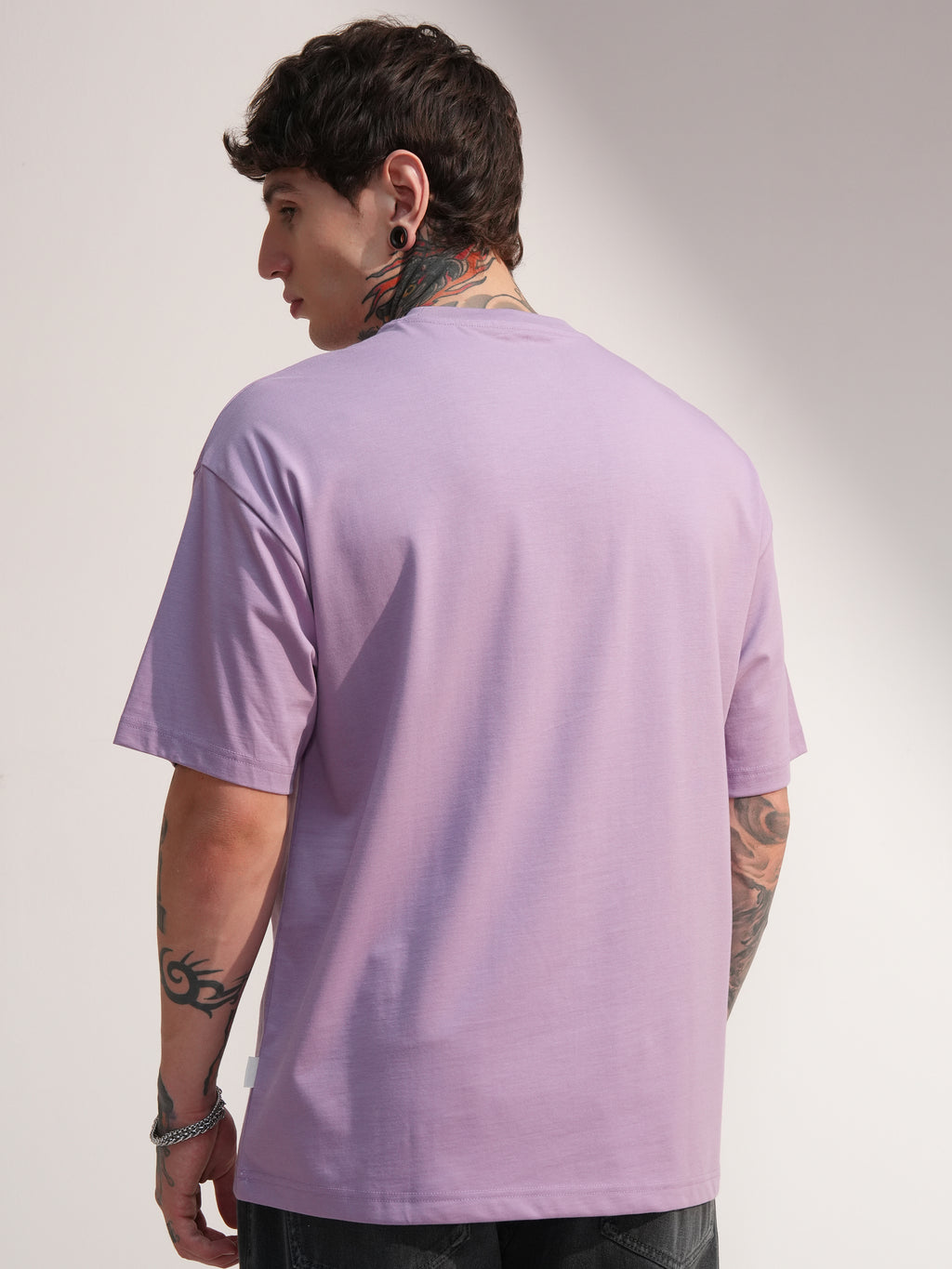 WB By Highlander Men Lavender Scooby Doo Printed Round Neck T-Shirt - Lavender - Image 3