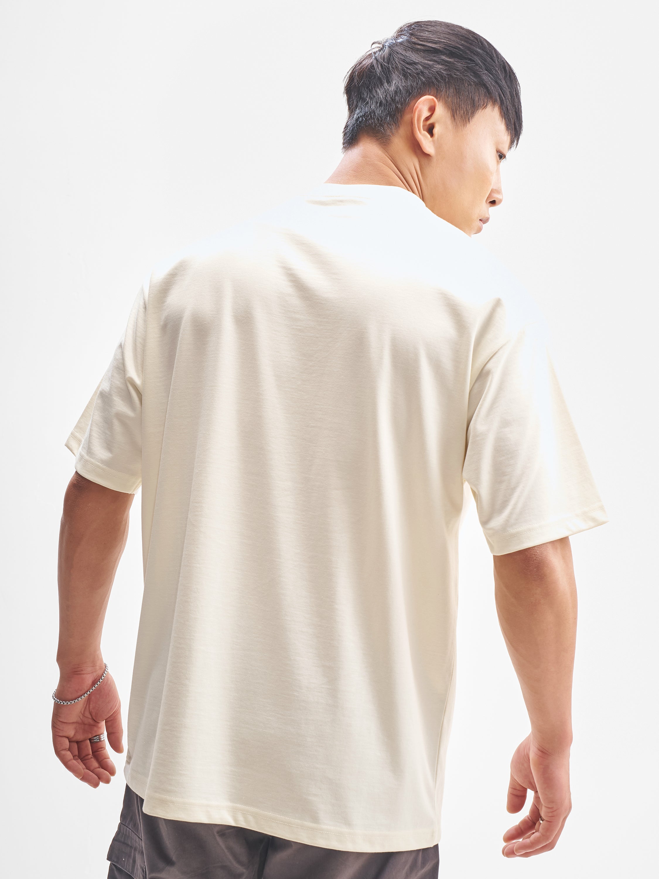 WB By Highlander Men Off White Scooby Doo Printed Round Neck T-Shirt - Off White - Image 3