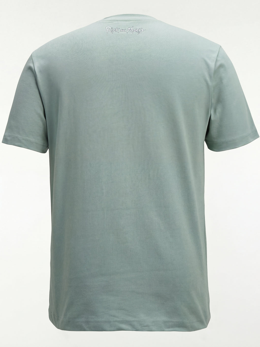 WB By Highlander Men Green Rick And Morty Printed Round Neck T-Shirt - Green - Image 2