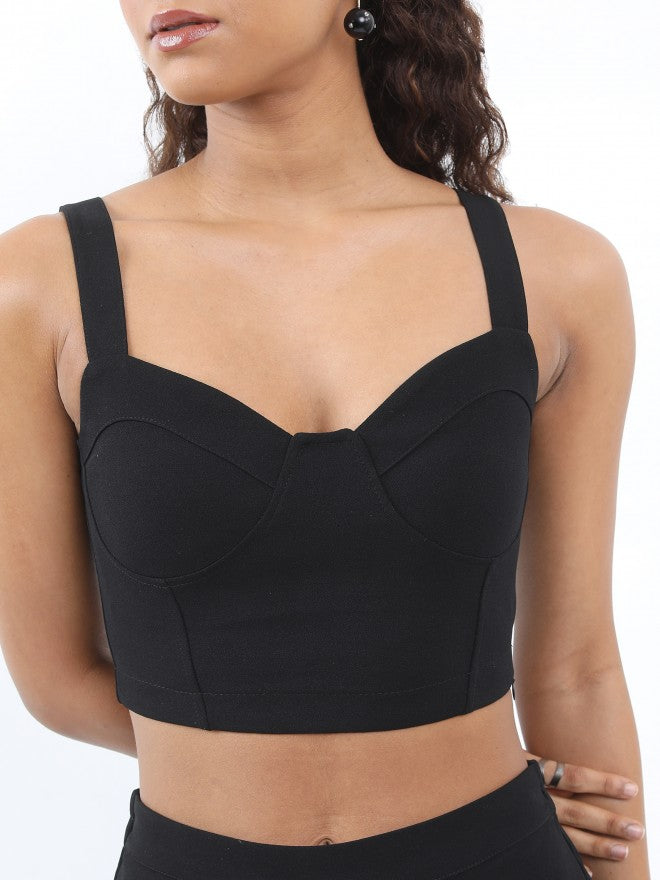 Ketch Women Black Top With Trouser - Black - Image 4