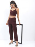 Ketch Women Winter Bloom Top With Trouser - Blue - Image 1