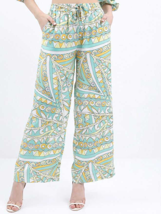 Ketch Women Green Top With Trouser - Green - Image 7