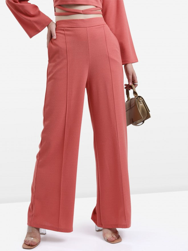 Ketch Women Pink Top With Pant - Pink - Image 6