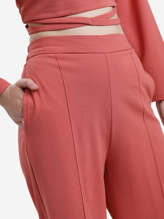 Ketch Women Pink Top With Pant - Pink - Image 7