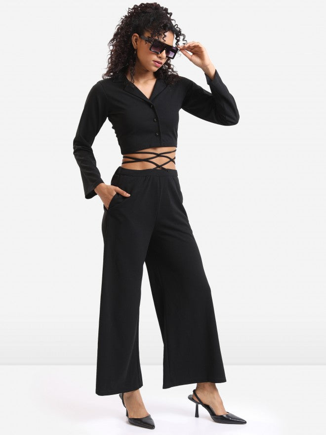 Ketch Women Black Top With Pant - Black - Image 5