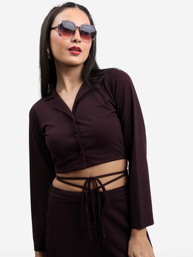 Ketch Women Purple Top With Trouser - Purple - Image 8