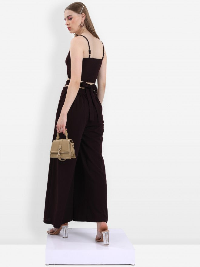 Ketch Women Purple Top With Trouser - Purple - Image 3