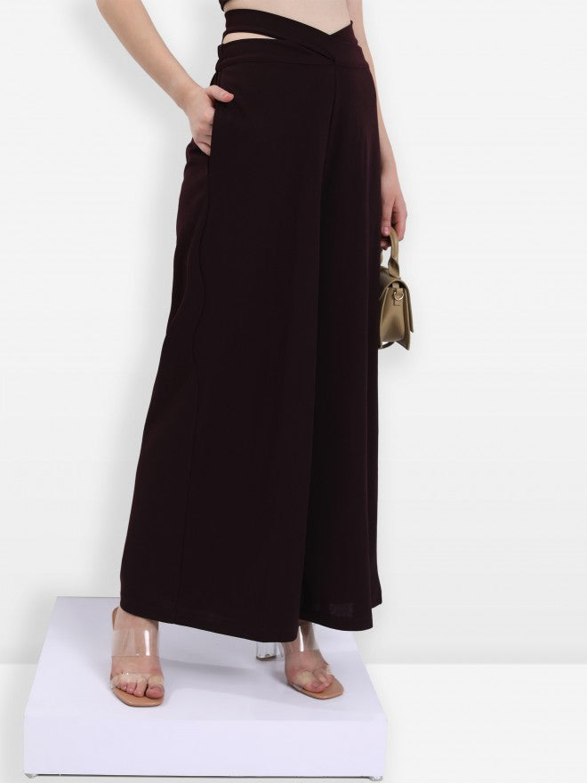 Ketch Women Purple Top With Trouser - Purple - Image 6