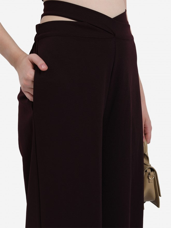 Ketch Women Purple Top With Trouser - Purple - Image 8