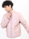 Ketch Men Mauve Solid Puffer Jacket - Mauve - Image 1