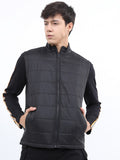 Ketch Men Black Puffer Jacket - Black - Image 1