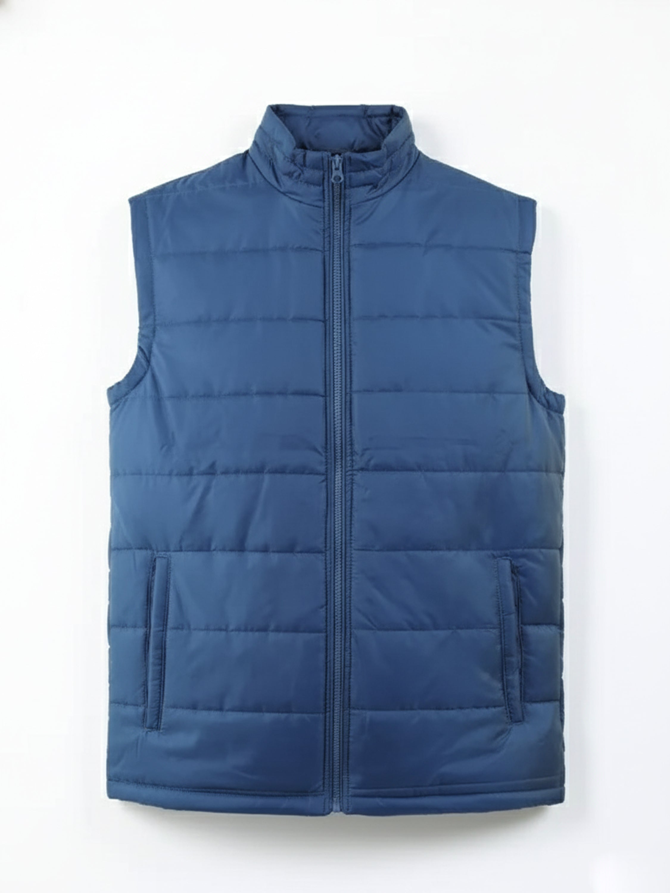 Ketch Men Navy Blue Puffer Jacket - Navy Blue - Image 4