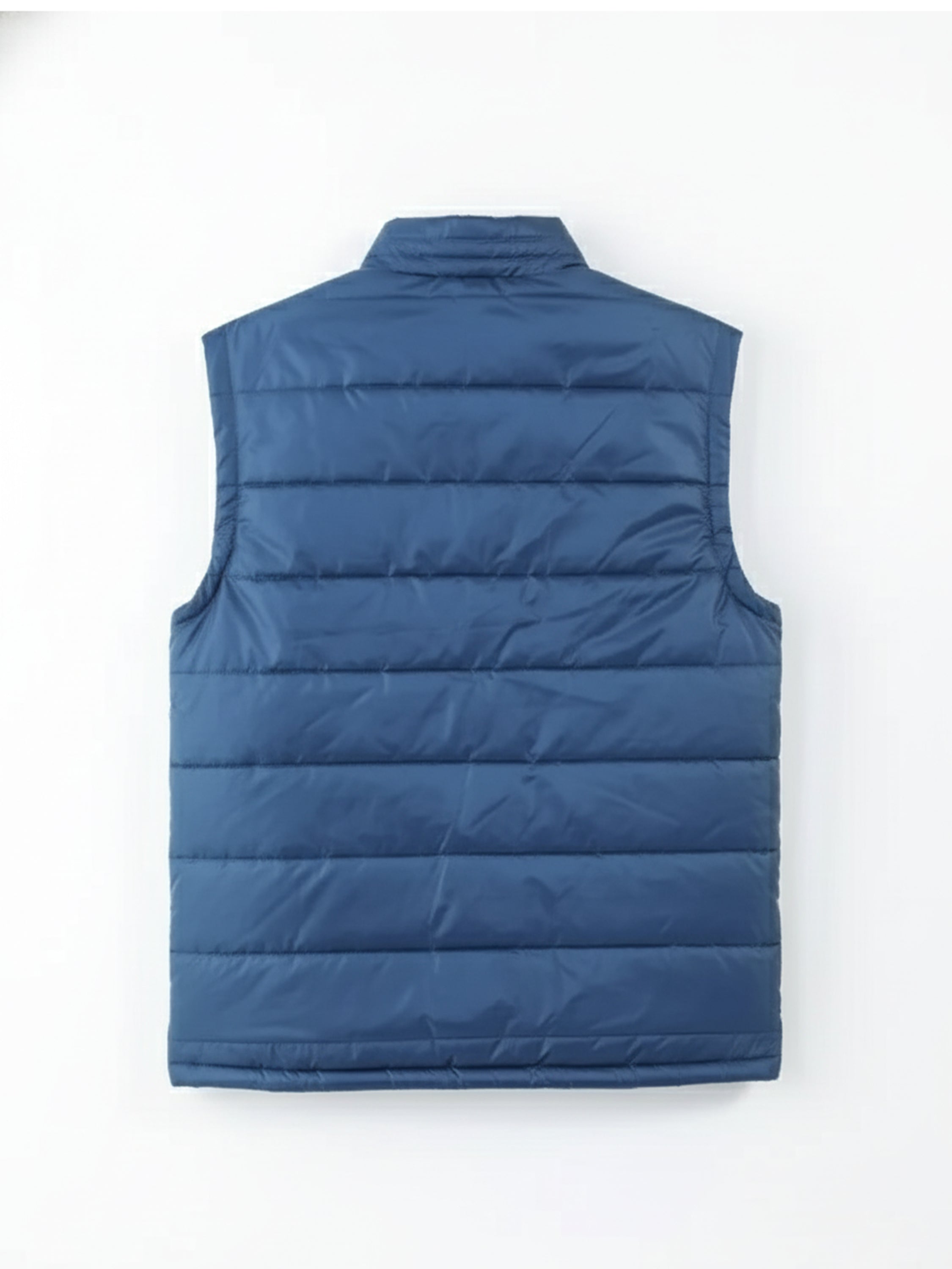 Ketch Men Navy Blue Puffer Jacket - Navy Blue - Image 5