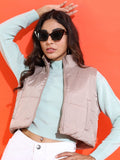 Ketch Women Brown Puffer Jacket - Brown - Image 1