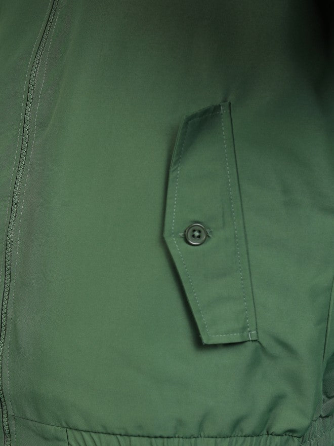 Ketch Men Olive Solid Bomber Jacket - Olive - Image 7