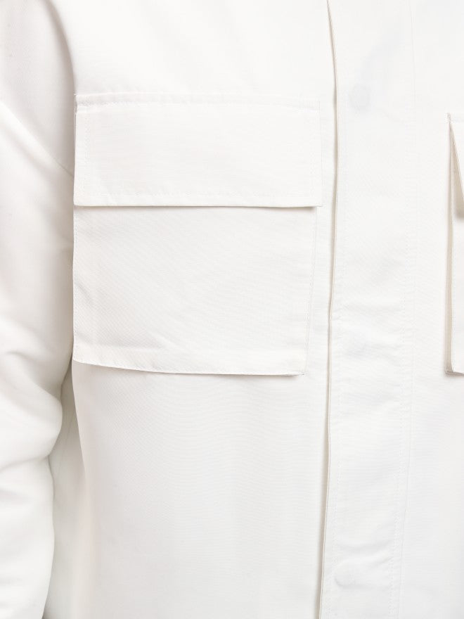 Ketch Men White Solid Tailored Jacket - White - Image 7