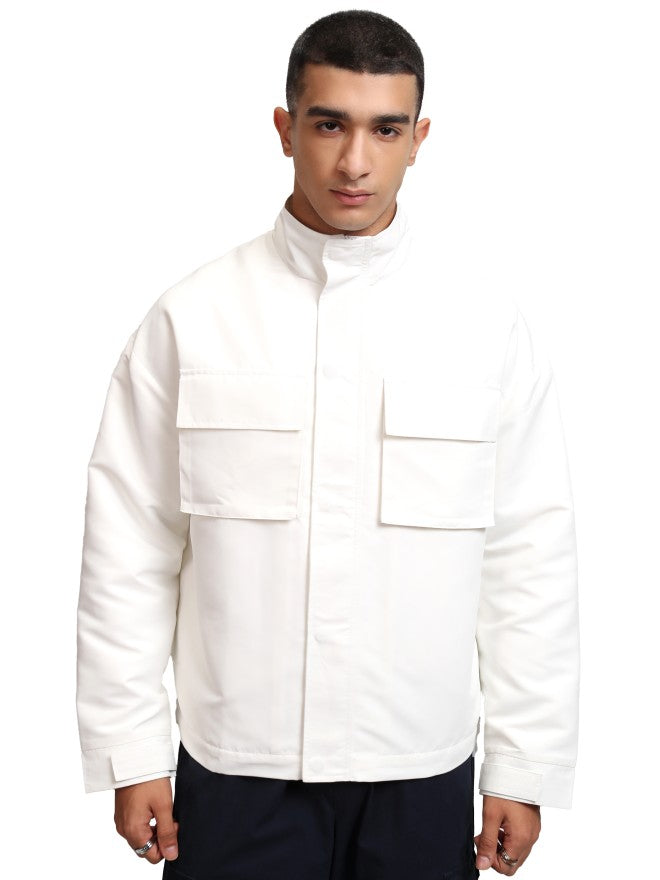 Ketch Men White Solid Tailored Jacket - White - Image 8