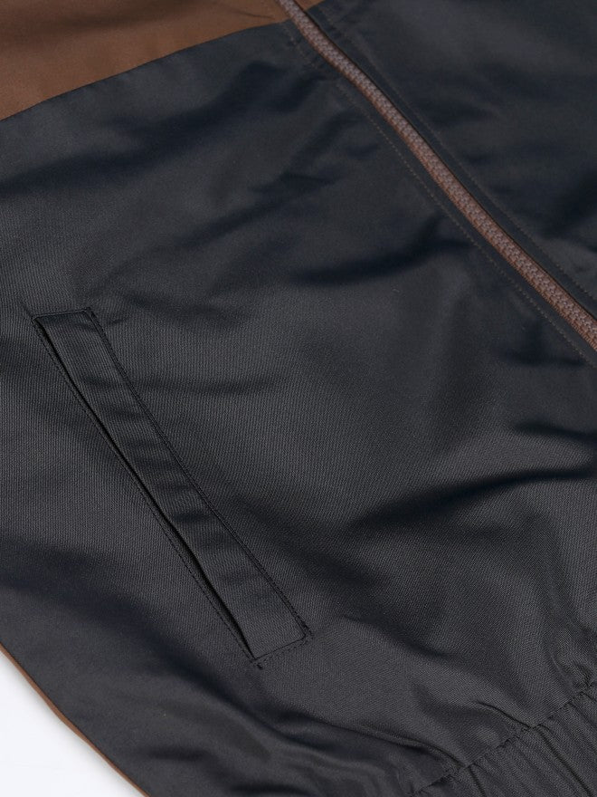 Ketch Men Black Colourblocked Bomber Jacket - Black - Image 9