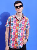 Ketch Men Multicolor Printed Slim Fit Casual Shirt - Multi - Image 1