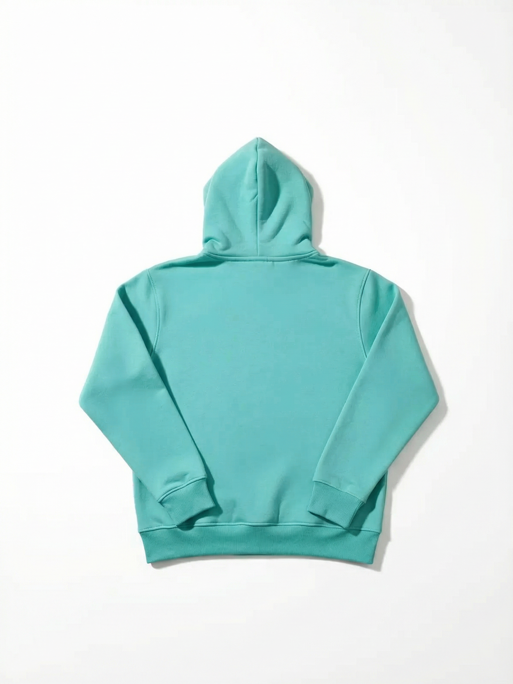 Ketch Men Blue Hooded Pullover Sweatshirt - Blue - Image 5