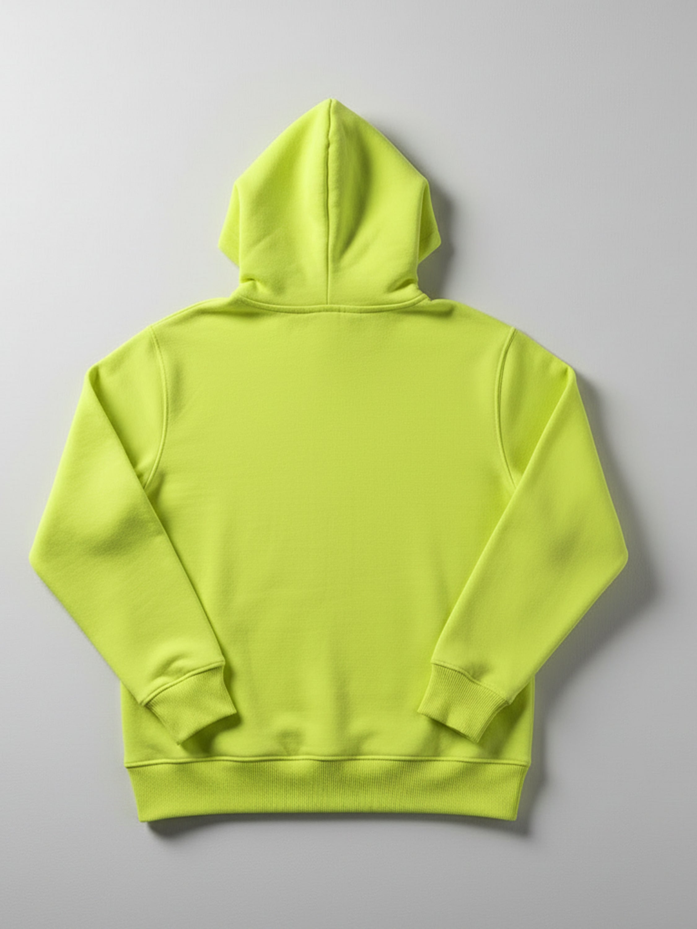 Ketch Men Green Hooded Pullover Sweatshirt - Green - Image 5