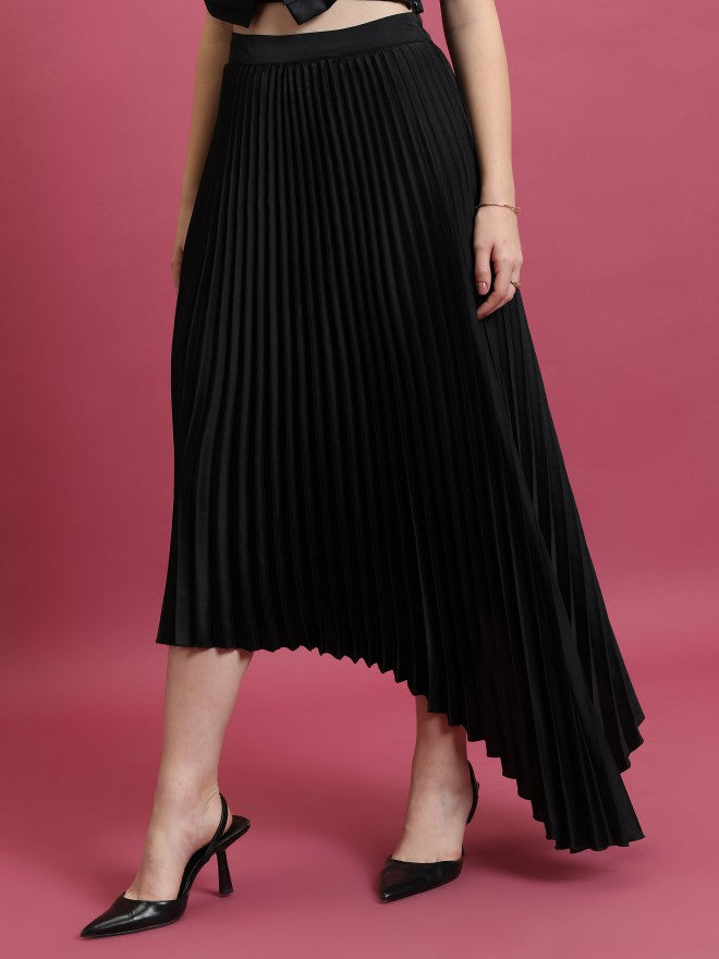 Ketch Women Black Mini Skirt - Black - Image 4