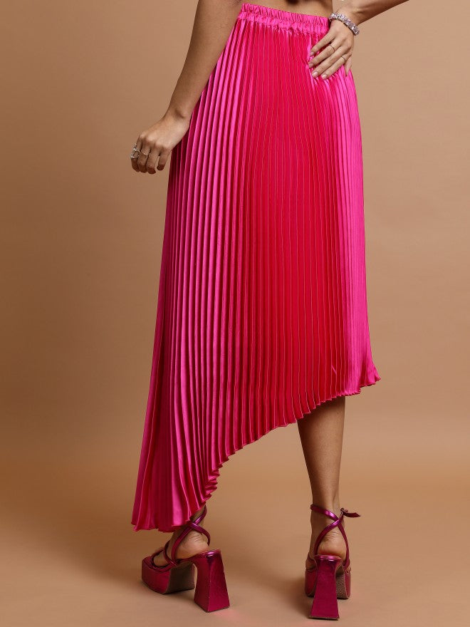 Ketch Women Pink Maxi Skirt - Pink - Image 3