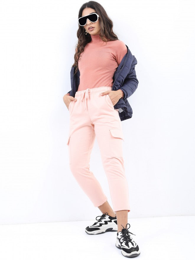 Ketch Women Nude Turtle Neck Pullover Sweater - Beige - Image 2