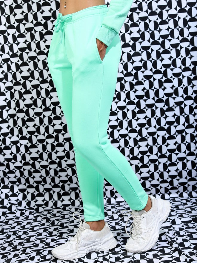 Ketch Women Green Solid Casual Track Pant - Green - Image 4