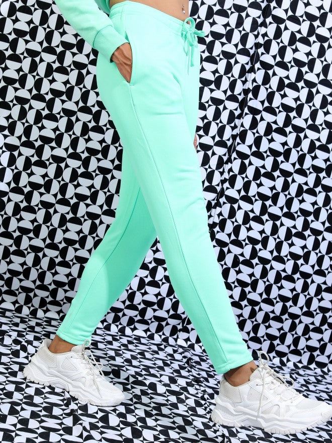 Ketch Women Green Solid Casual Track Pant - Green - Image 6