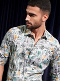 Locomotive Men Multi Printed Slim Fit Casual Shirt - Multi - Image 1