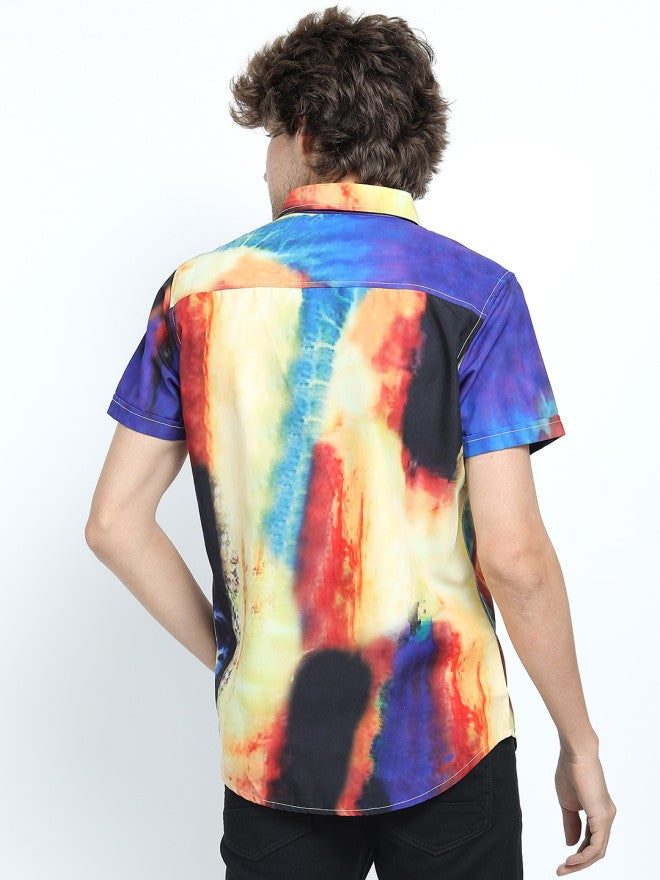 Locomotive Men Multi Printed Slim Fit Casual Shirt - Multi - Image 2