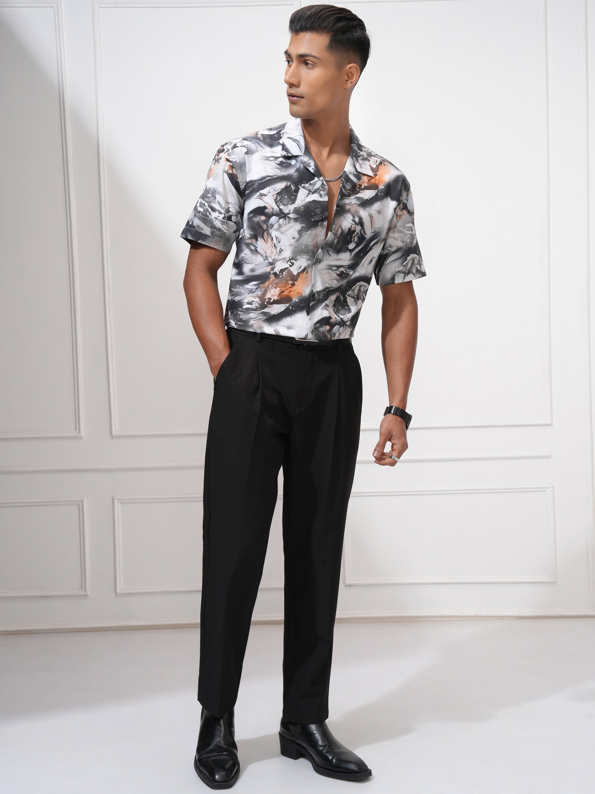 Locomotive Men Multi Printed Relaxed Fit Casual Shirt - Multi - Image 2