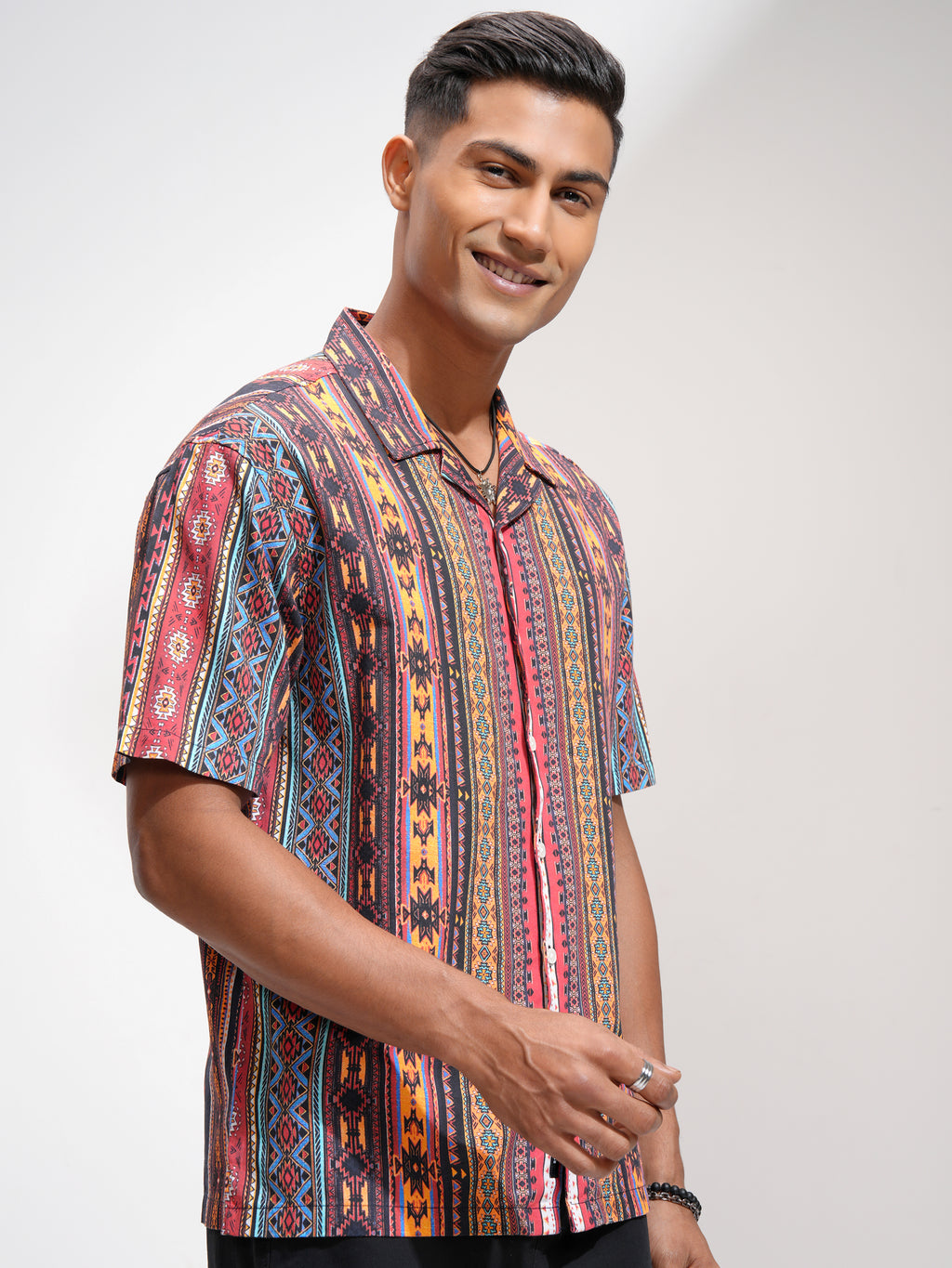 Locomotive Men Multi Printed Relaxed Fit Casual Shirt - Multi - Image 6