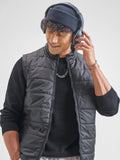 Purple By Highlander Men Black Solid Puffer Jacket - Black - Image 1