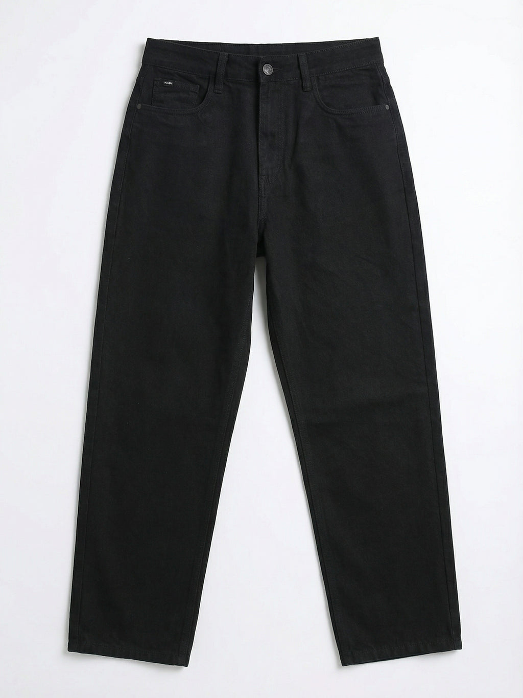 Purple By Highlander Men Black Loose Fit Fit Jeans - Black - Image 4