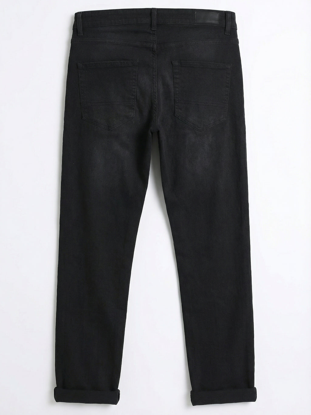 Purple By Highlander Men Black Slim Fit Stretchable Jeans - Black - Image 5