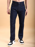 Purple By Highlander Men Blue Straight Fit Stretchable Jeans - Blue - Image 1