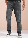 Highlander Men Charcoal Straight Fit Stretchable Jeans - Charcoal - Image 1