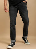 Highlander Men Charcoal Slim Fit Stretchable Jeans - Charcoal - Image 1