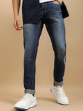 Purple By Highlander Men Blue Slim Fit Stretchable Jeans - Blue - Image 1