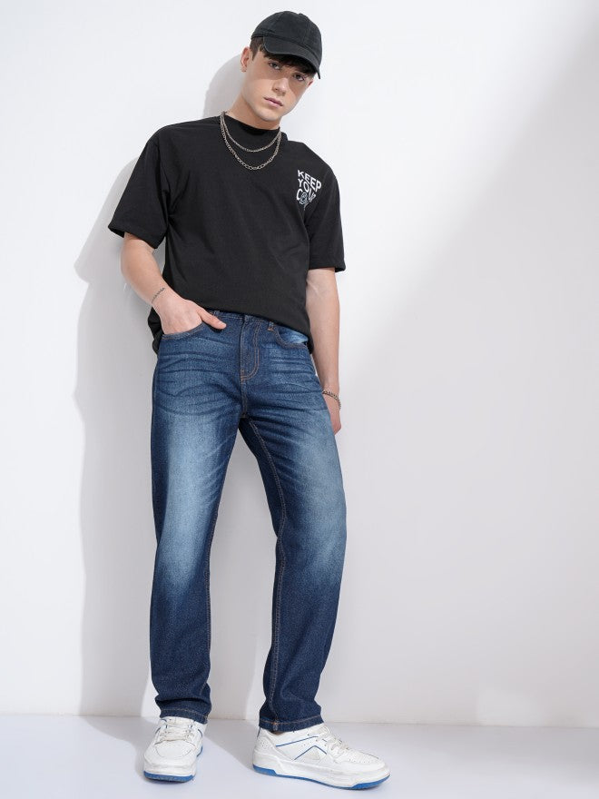 Highlander Men Blue Relaxed Fit Jeans - Blue - Image 2