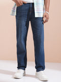Purple By Highlander Men Blue Relaxed Fit Jeans - Blue - Image 1